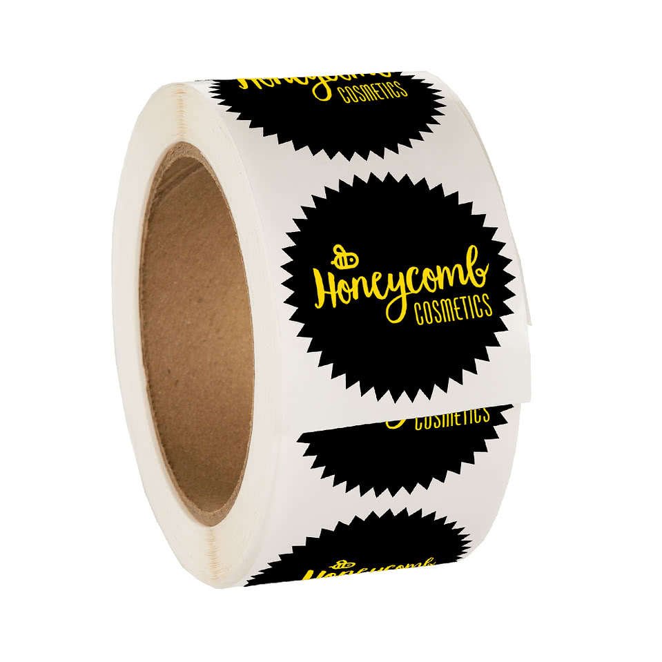 Full Color 2" Starburst Roll Labels (Roll of 500) - Image 3