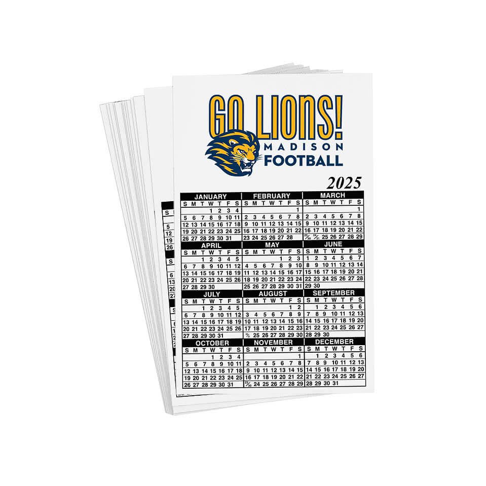 Full Color Calendar Magnet - .036" - Image 3