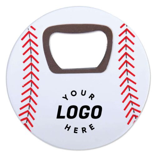 Magnetic Baseball Bottle Opener