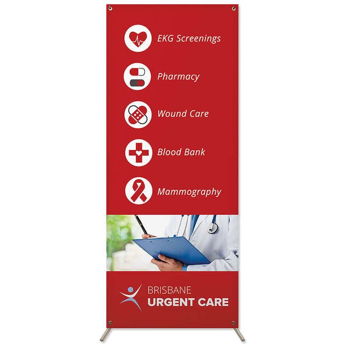 Full Color 30.5" x 74" Stand Up Banner - Image 2