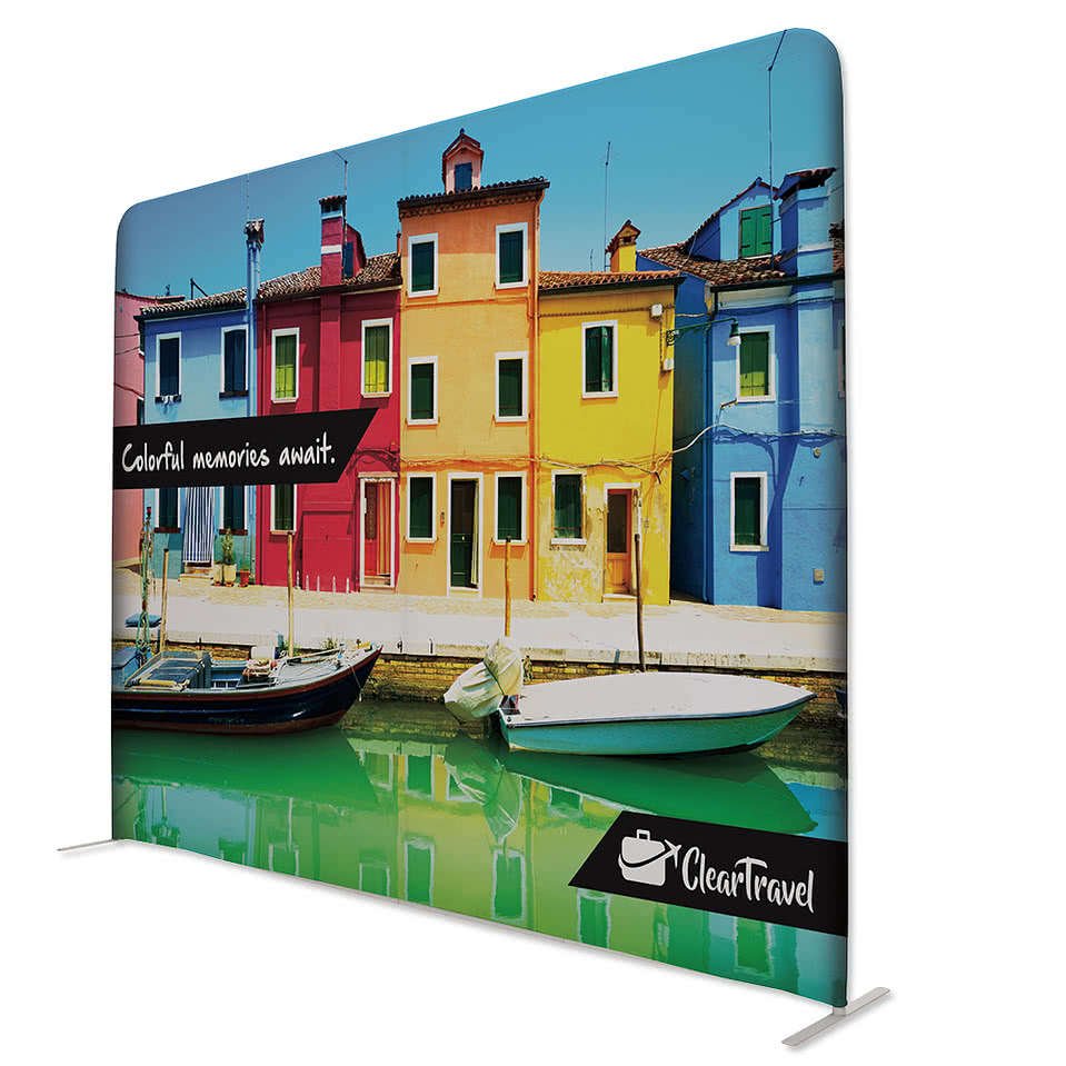 115.5" x 91.25" Eurofit Straight Wall Display Kit - Image 2