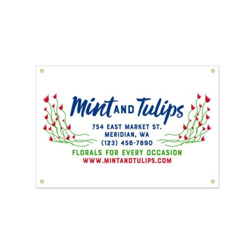 Full Color 3' x 2' Vinyl Banner