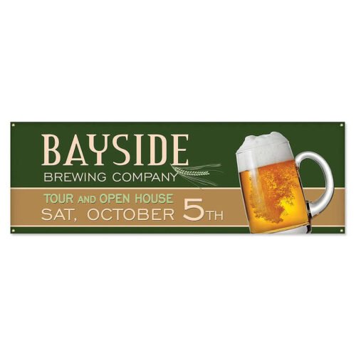 Full Color 6' x 2' Polyester Banner