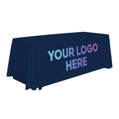 Full Color 6' LazerLine Throw Tablecloth