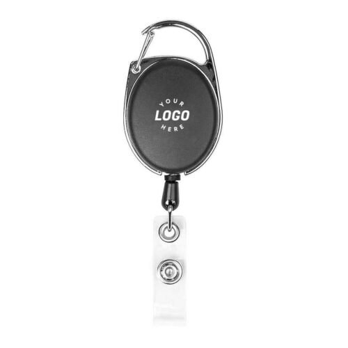Retractable Badge Holder with Carabiner