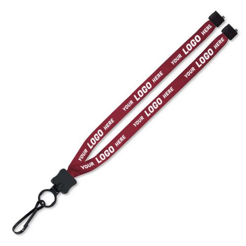 Lanyard with O-Ring Metal Swivel Hook