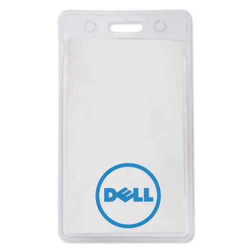 2" x 3.62" Vertical Vinyl Badge Pouch