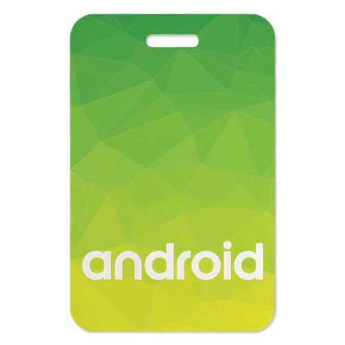 Full Color 2.25" x 3.5" Plastic Identification Badge