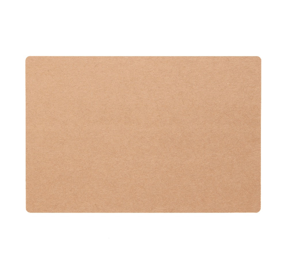4" x 6" Brown Kraft Paper Rectangle Roll Labels - Image 3