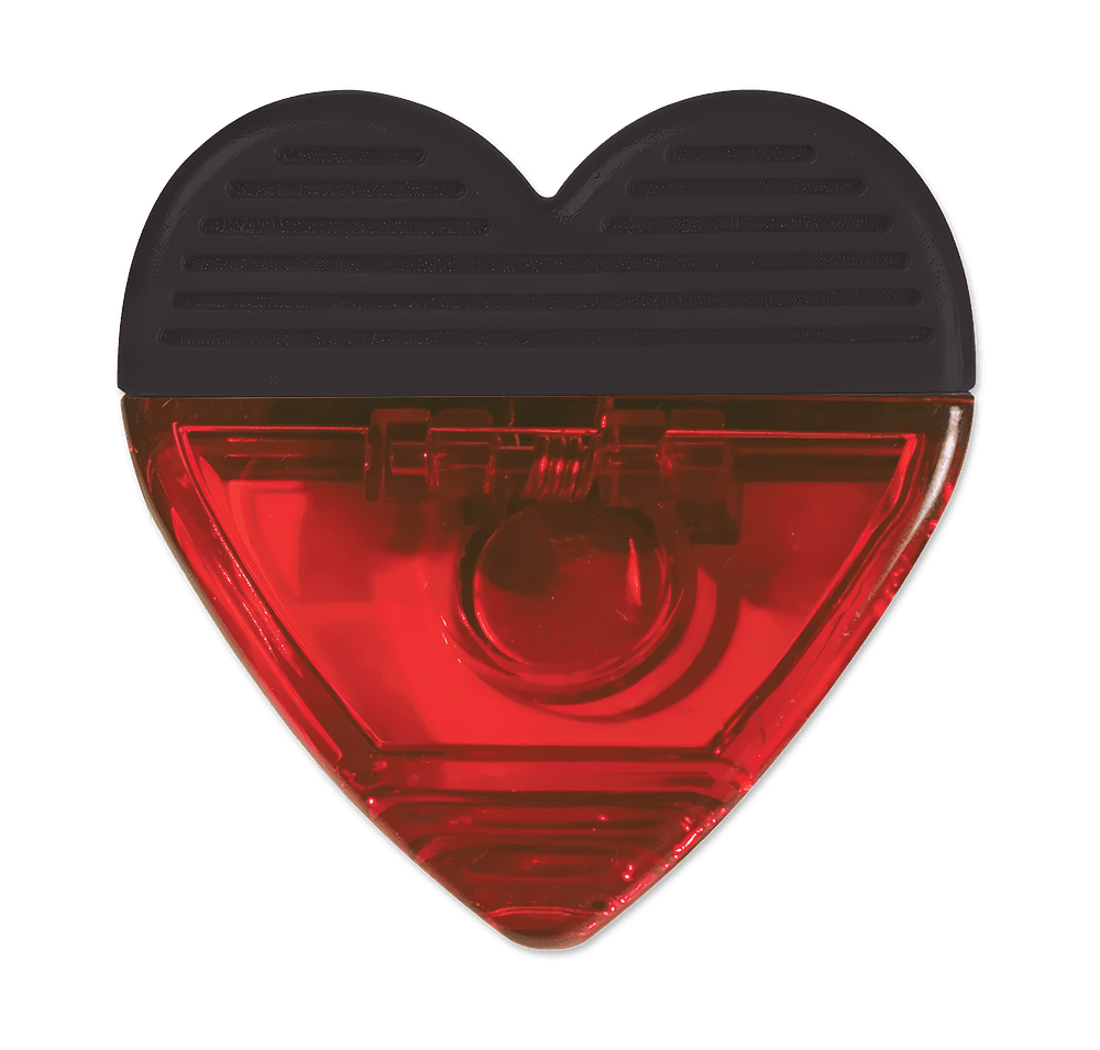 Heart Shaped Magnetic Clip with Grip - Image 2