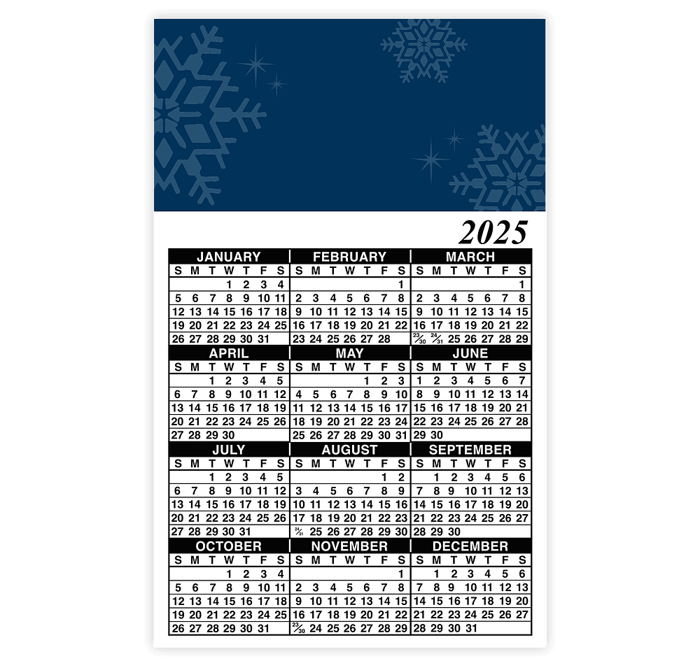 Full Color Calendar Magnet - .036" - Image 2