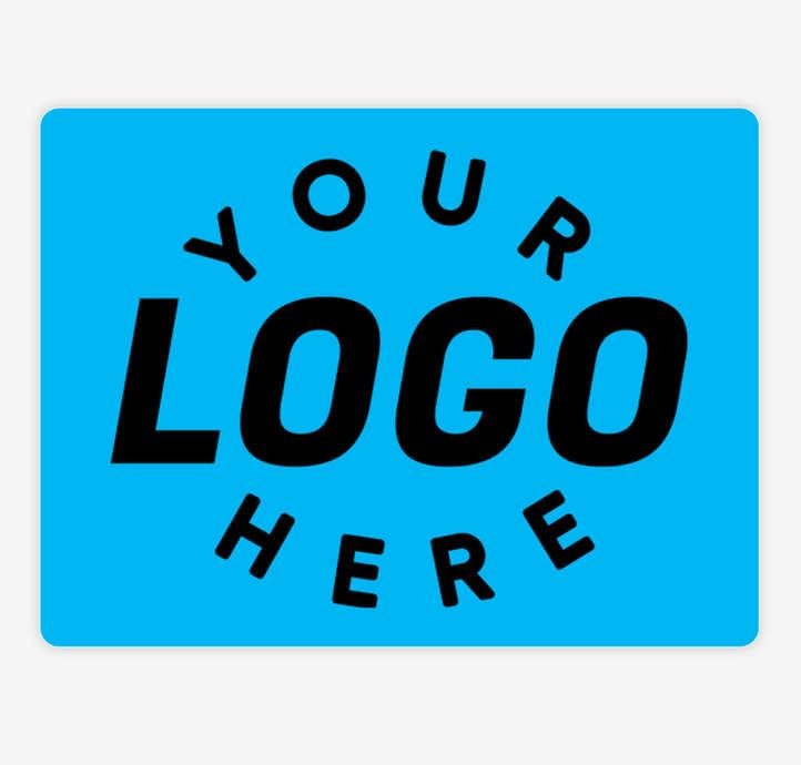 Full Color 4 in. x 3 in. Round Corner Rectangle Sticker