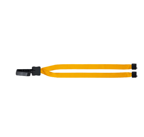 Lanyard with Plastic O-Ring and Metal Bulldog Clip - Image 4