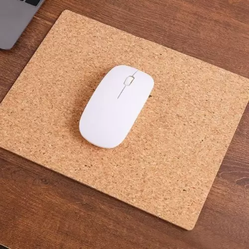 Vegan Cork Desk Mat Dual Side Large Mouse Pad - Image 4