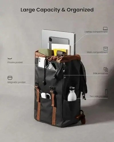 Waterproof Laptop Backpack for Students - Image 2