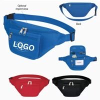 Multiple Pockets Fanny Pack Waist Bag