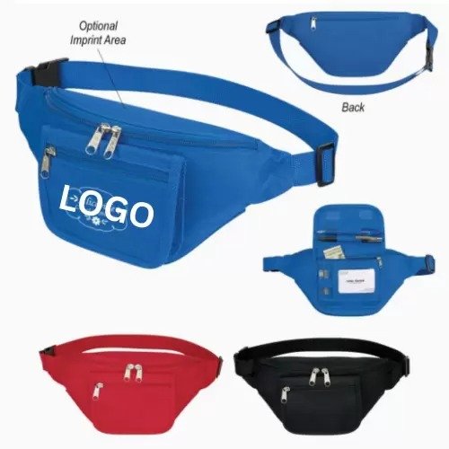Multiple Pockets Fanny Pack Waist Bag