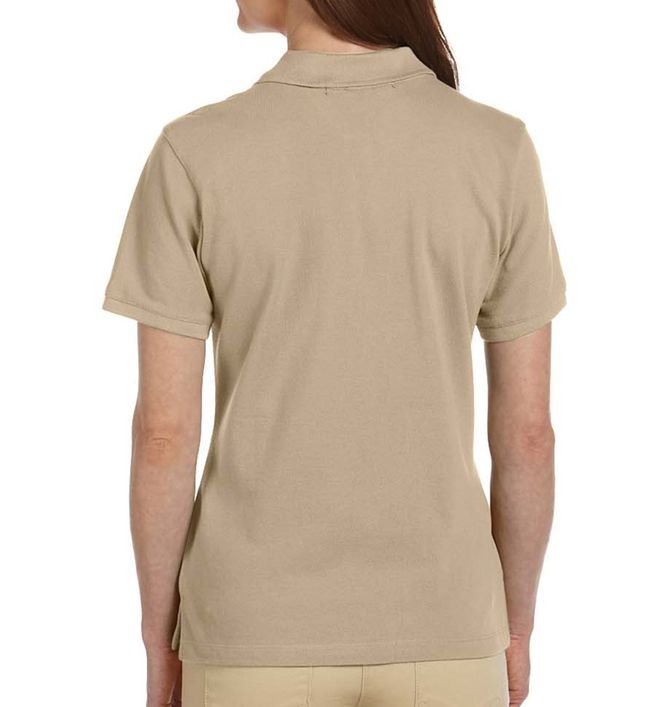 Women's Ringspun Cotton Polo - Image 2