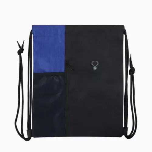 Polyester Travel Shopping Gym Drawstring Bag - Image 2