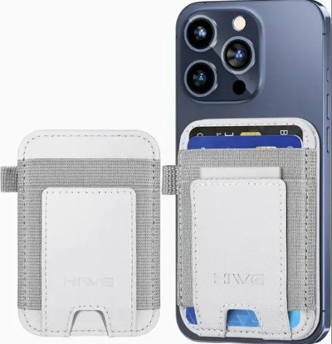 Magnetic Foldable Phone Holder Wallet with Card Slots - Image 2