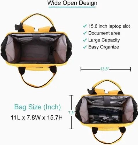 Wide Open Computer Bag Laptop Bag - Image 2
