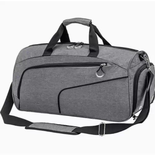 Luggage Bag Black Waterproof Duffel Bags for Men - Image 2