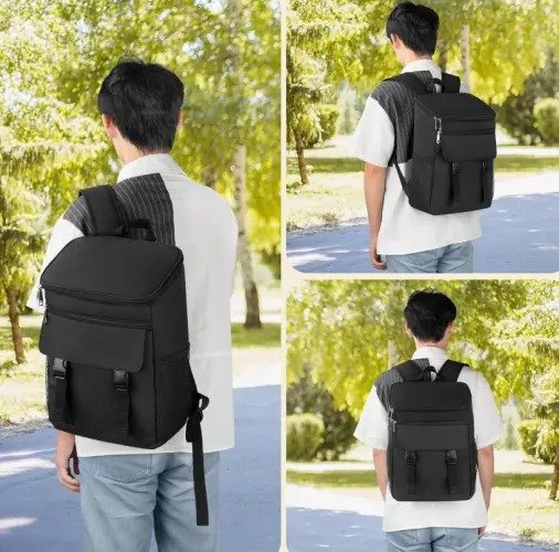 Picnic Bag Backpack with Cooler Compartmen - Image 2