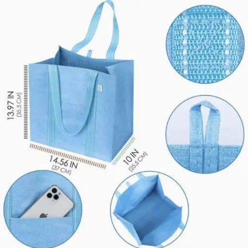 Large Premium Quality Heavy Duty Tote Bag Set - Image 2
