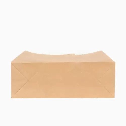 Reinforced Bottom Brown Paper Carrier Bag - Image 2