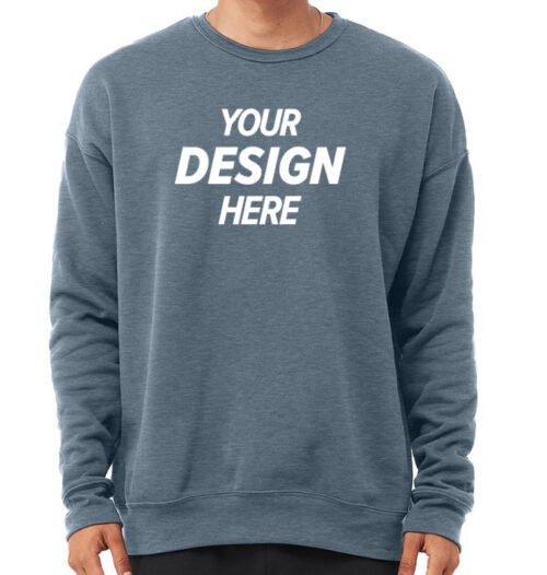 Unisex Sponge Fleece Drop Shoulder Sweatshirt
