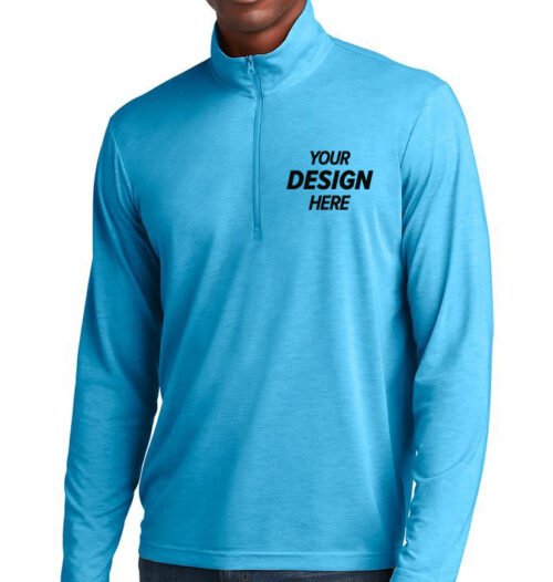 Tri-Blend Wicking Quarter-Zip Pullover
