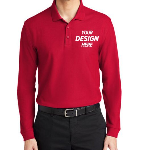 Long Sleeve Core Classic Pique Polo