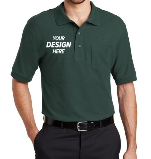 Tall Silk Touch Pocket Polo