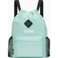 Water-Resistant String Backpack Cinch