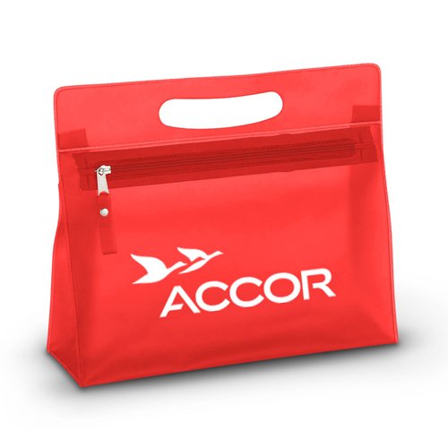 Personalized Clear Cosmetic Bag With Zipper