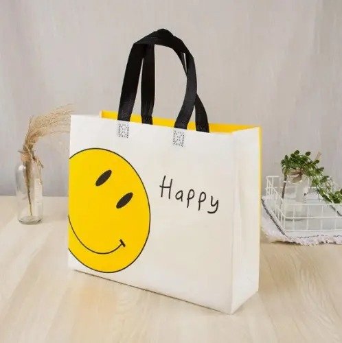 Factory Sale Recyclable Durable Nonwoven Tote Color Bag - Image 3