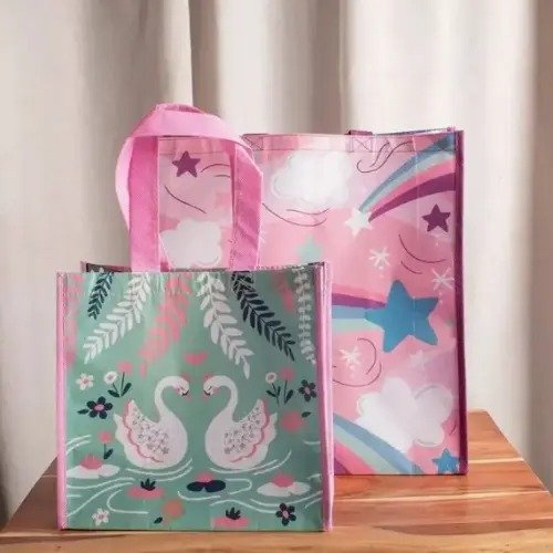 Sustainable RPET Material Drawstring Bag - Image 4