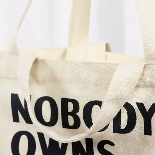 Environmentally Blank Canvas Shopping Canvas Bag - Image 3