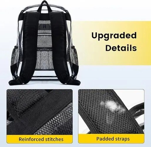 High Quality Clear PVC Fashion Backpack - Image 2