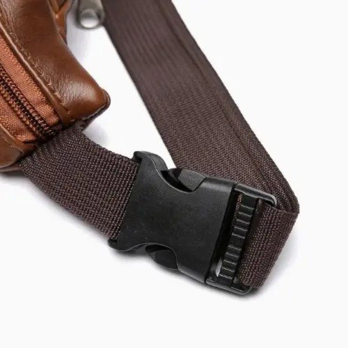PU Leather Waist Bag Fanny Pack Sport Travel Bags - Image 5