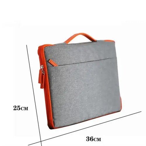 Popular Orange Color Shoulder Tablet Case Sleeve Bag