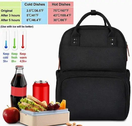 Outdoor Travel Lunch Computer Laptop Backpack - Image 3