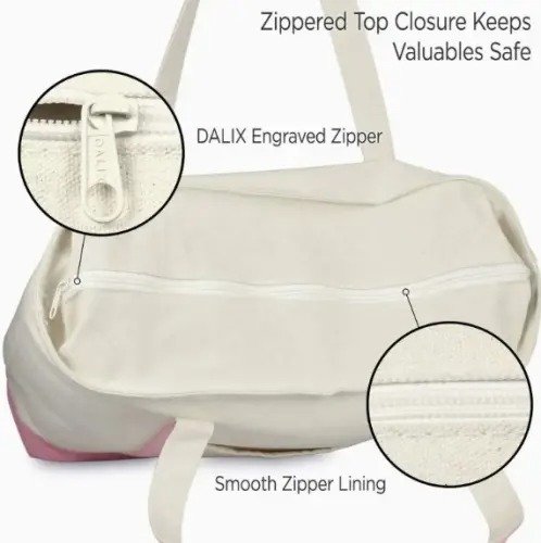 Reusable Heavy Duty Cotton Canvas Bag - Image 2