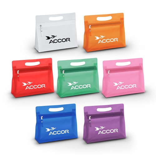 Personalized Clear Cosmetic Bag With Zipper - Image 3