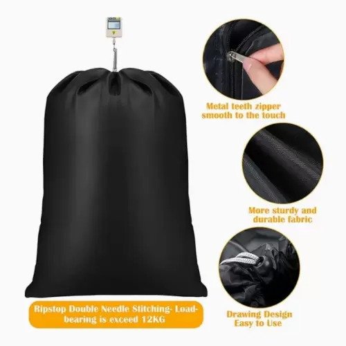 Fully Opened Lightweight Travel Accessories Bag - Image 3