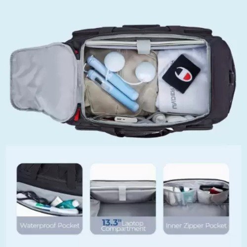 Backpack Sports Duffel Travel Sports Weekender Bag - Image 3
