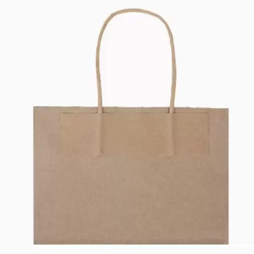 Custom Logo Printing Handle Rope Kraft Gift Bags - Image 3