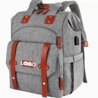 Wide Top Open College Water Resistant Casual Shoulder Bag