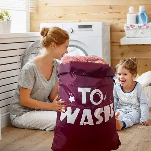 Large Travel Dirty Clothes Organizer Laundry Bag - Image 5