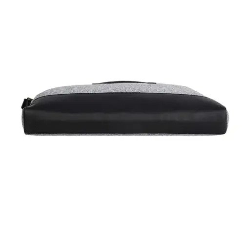 Fashionable Felt Sleeve Pouch Laptop Messenger Bag Handbags - Image 4